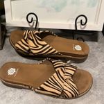 Yellow Box  Kassie Women's Zebra Print Sandals Size 10 Photo 2