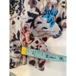 Free People Boho Off the Shoulder Floral Shorts Romper EUC Sz Lg Stretchy Crepe Photo 15