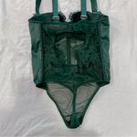 Victoria's Secret victoria’s secret shine strap floral lace corset style thong bodysuit Photo 3