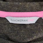 Isaac Mizrahi  Dark Green Long Sleeve Tunic Size Small Brown Green Top Photo 5