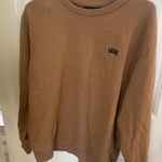 Vans Brown Crewneck Sweatshirt Photo 0