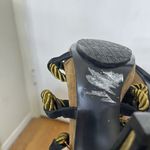 Diane Von Furstenberg DVF  Gold rope tie gladiator Heels size US 6 Photo 10