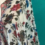 Cotton On  floral scarf with fringe bottoms Photo 2