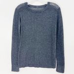 Lululemon  Back to Balance Long Sleeve Sweater in Heathered Graphite Grey Photo 2