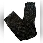 Lululemon  Ginko leaves pattern black and white cropped leggings xs Photo 0