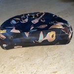 Kate Spade  Dawn‎ Paper Rose Medium Dome Cosmetic Makeup Bag Nylon Photo 2