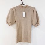 Ulla Johnson Monroe Alpaca and silk Puff Sleeve blouse NWT Photo 2