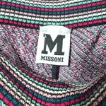 Missoni Abstract Floral Jacquard Drawstring Joggers in Purple/Teal Photo 1