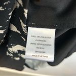 London Times Black & White Abstract Peplum Pencil Shift Dress Size 6 Photo 11