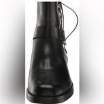 Lucky Brand Kamany Booties Ankle Boots Black Faux Leather Women’s Sz 6.5 Ex Cons Photo 4