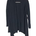 Ralph Lauren Polo Womens Cardigan Sweater Duster Open Front Silk Blend Black XS Photo 0