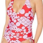 Trina Turk  Standard High Leg V-Front One Piece Swimsuit Photo 0