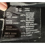 Marc New York  Black Down Parka‎ with detachable fur trim hood size L Photo 6