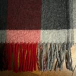 NWT 2010s Irish Lambswool Tartan Cape Scarf Woollen Market Ireland Small Photo 9