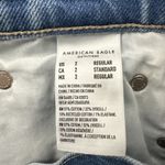 American Eagle  Super High Rise Ankle Straight Jean Stretch Boho Women's 2 x 28 Photo 4