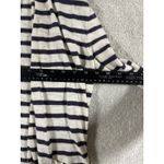 Madewell White Striped Open Cardigan Sweater Sz Xs - Women’s Very Light Weight Photo 3