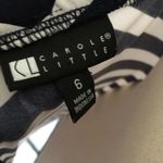 carole little  Blue White Stripe Sleeveless Dress Size 6 Photo 3