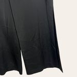 Rachel Rachel Roy Black Split Wide Leg Satin Trouser Slack Pants Sz 10 NWT Photo 3