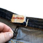 Driftwood  Colette Straight Crop Jeans Embroidered Denim Photo 5