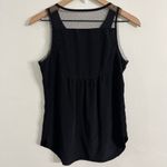 Princess Vera Wang Black Polka Dot Lace Insert Tank Top Size Small Photo 6