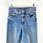 Mother The Insider Crop Step Chew Jeans Dancing On Coals Blue 24 Photo 5