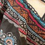 Anthropologie  Deep V leopard butterfly mini dress size M Photo 4