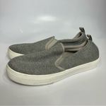 Skechers ‎ slip on shoes gray casual neutral minimalist women’s size 8.5 Photo 2