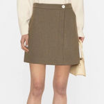 Sandro  Julieta Mini Wrap‎ Skirt- size 4- NWT Photo 0