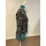 Apt. 9  Leopard Print 100% Cashmere Cardigan Women’s Medium Crewneck Soft Leopard Photo 1