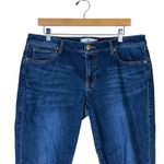 CAbi New Crop Jeans 5086 Womens 12 Dark Wash Stretch Straight Leg Ankle Casual Photo 4