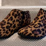 Top Moda -Leopard print Booties-Sz 5.5 Photo 2