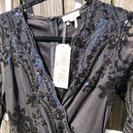 NWT Southern Fried Chics Black Lace Sequined Dress XS Photo 5