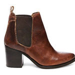 Steve Madden  'Pistol' Cognac Leather Ankle Bootie Photo 0