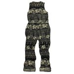 Anthropologie  Lilka P Jumpsuit XS Sleeveless Boho Festival Wide Leg Artsy Photo 1