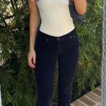 Ralph Lauren Y2K  navy blue corduroy low rise straight leg pants size 4 Photo 3