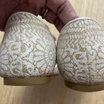 Soft Surroundings Amelia D’orsay Cream Shoes Flats Size 7.5 Small Flaw Photo 1