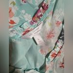 LC Lauren Conrad Ruffled Short Sleeve V-Neck Women’s Flowy Cute Floral Blouse Photo 2