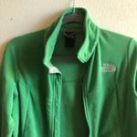 The North Face Fleece Kelly Green Full Zip Up Jacket Sz S GUC Pockets Embroidery Photo 7