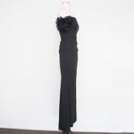 XScape . Off-The-Shoulder Ruffled-Sleeve Gown. Photo 3