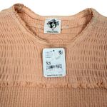 Free People NWT We The Sunset Drive Light Orange 1/2 Sleeve Top Women’s XS Photo 1