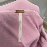 Free People Off Shoulder Cowl Neck Sweater Asymmetrical Boho Pink size Medium Photo 6