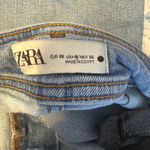ZARA  Marine Sailor Jeans High-Waisted Straight Photo 3