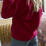 Loft Pink Sherpa Crew Neck Photo 2