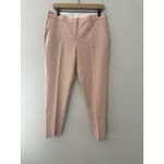 Theory  Testra 2B Virgin Wool Stretch Cameo Blush Pink Pants EUC‎ Size 10 Photo 2