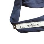 David's Bridal David’s Bridal Dark Navy Blue Sleeveless Bridesmaids Dress Gown size 4 Photo 7