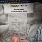 joe's jeans Medium Wash Distressed Boyfriend Billie Ankle Straight Jeans Size 27 Photo 7