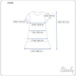 TALULAH Womens Dress Black Mini Layered Ruffle Swiss Dot V Neck Fit Flare Small Photo 10