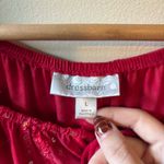Dress Barn Red Sequins Top Photo 2