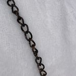 Multi Layered Necklace With Brass, Copper, and Gold Color Hammered Plates Photo 5