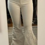 Free People Just Float On white Flare jeans Photo 1